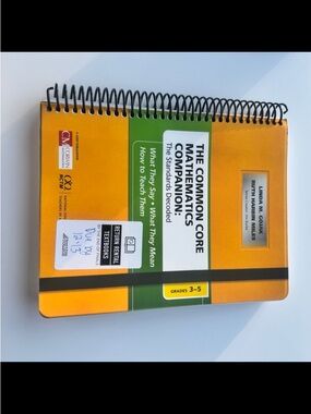 The Common Core Mathematics Companion Grades 3-5 - Yellow/Green Spiral Workbook
